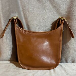 Coach Janice 9950 Brown Leather Shoulder Bag